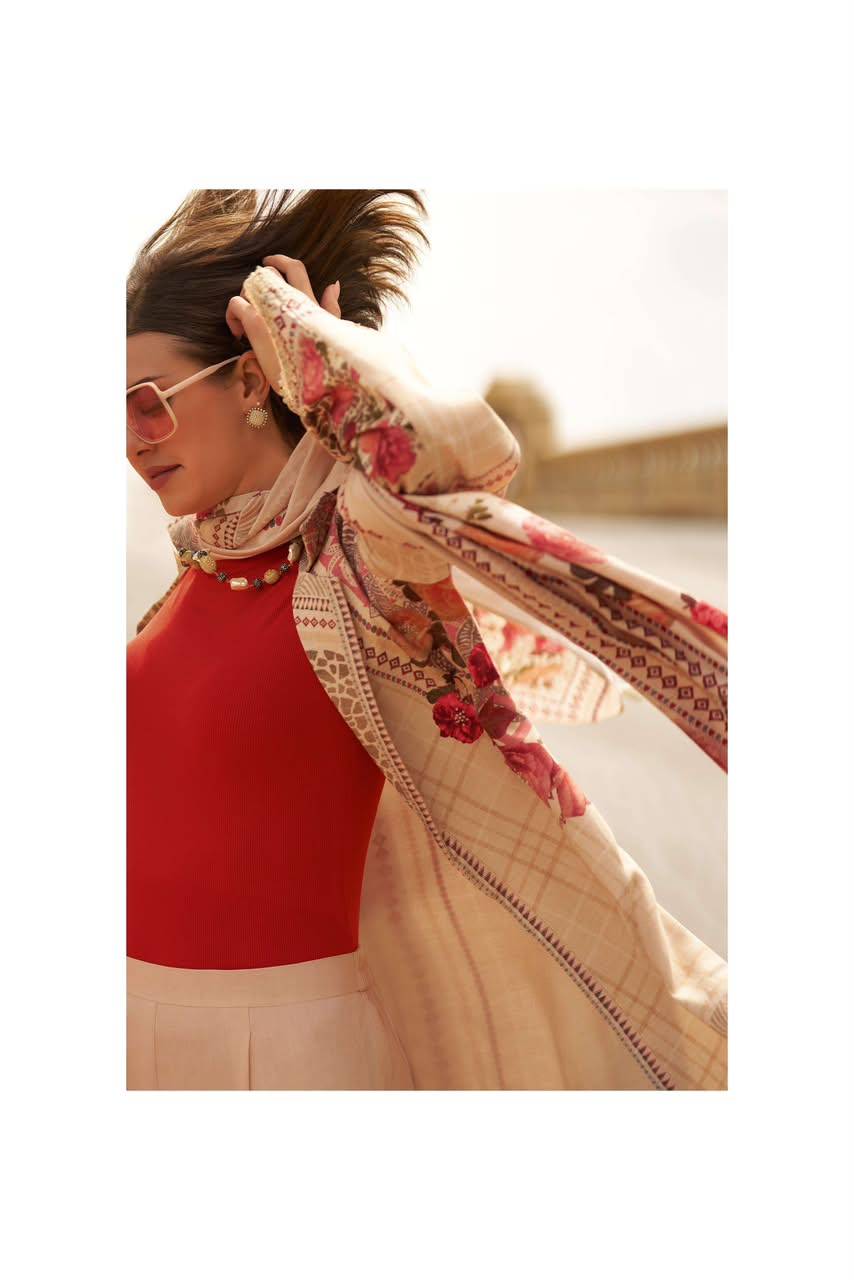 Blossom aura by Varsha 01 to 04 series Indian Traditional Wear Collection Viscose Pashmina dresses At Wholesale Price